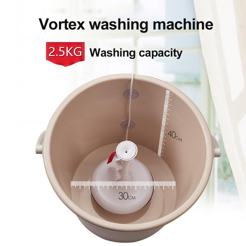 Portable Ultrasonic Mini Washing Machine Travel Washer USB Charging Laundry Clothes Cleaner Machine For Home Business Travel