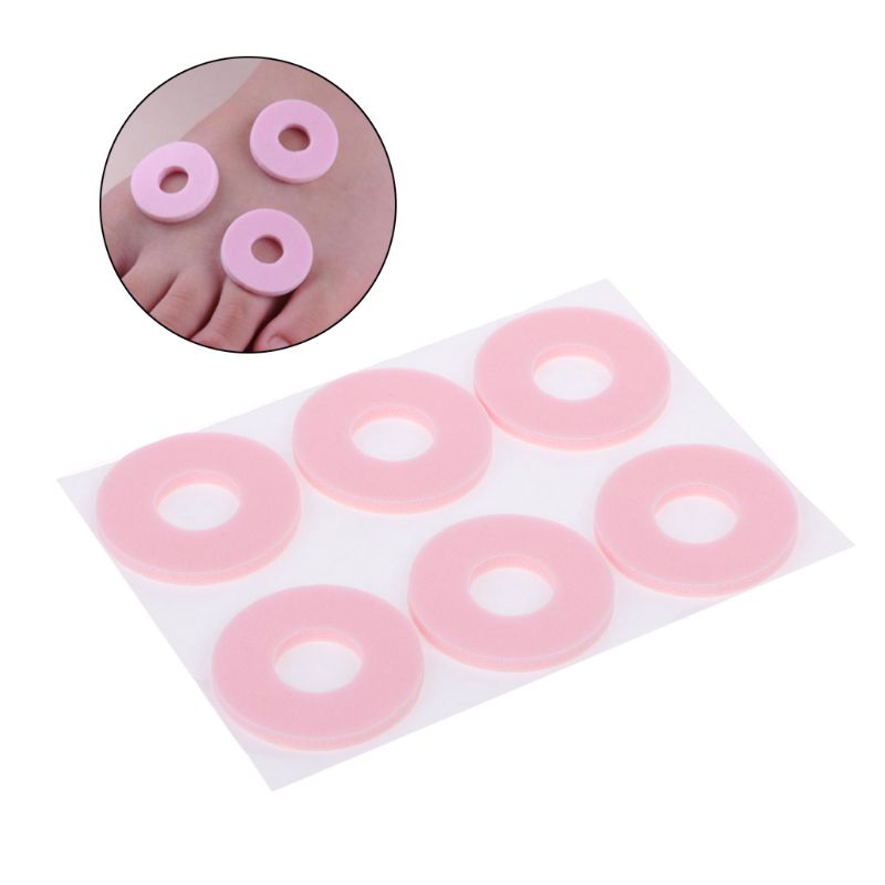 Large Oval Round Corn Pads Foot Care Toe Protection Pain Relief Feet Callus Cushions 6PC/9PCS Corn Plasters Pain Relief Pads