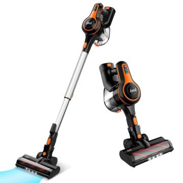 Cordless Vacuum Cleaner Brushless Motor Stick Vacume, 2A006SE Up to 40 Mins Runtime 2500mAh Rechargeable Battery, 5-in-1