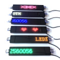 12V programmable car LED display advertising scrolling message vehicle taxi LED window sign remote control with sucking disk
