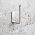 Self Adhesive Toilet Paper Holder for Bathroom Stick on Wall Stainless Steel Washable Stick Hooks Rack Bathroom Storage Access