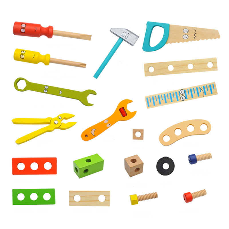 Kids Diy Children'S Tools Educational Toys Repair Tools Toys Wooden Learning Engineering Puzzle Boys Play Boy Toys For Boy