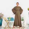 Eid Mubarek Abaya Dubai Turkey Muslim Fashion Hijab Dress Kaftan Islam Clothing Dresses For Women Vestidos Robe Musulman F1840