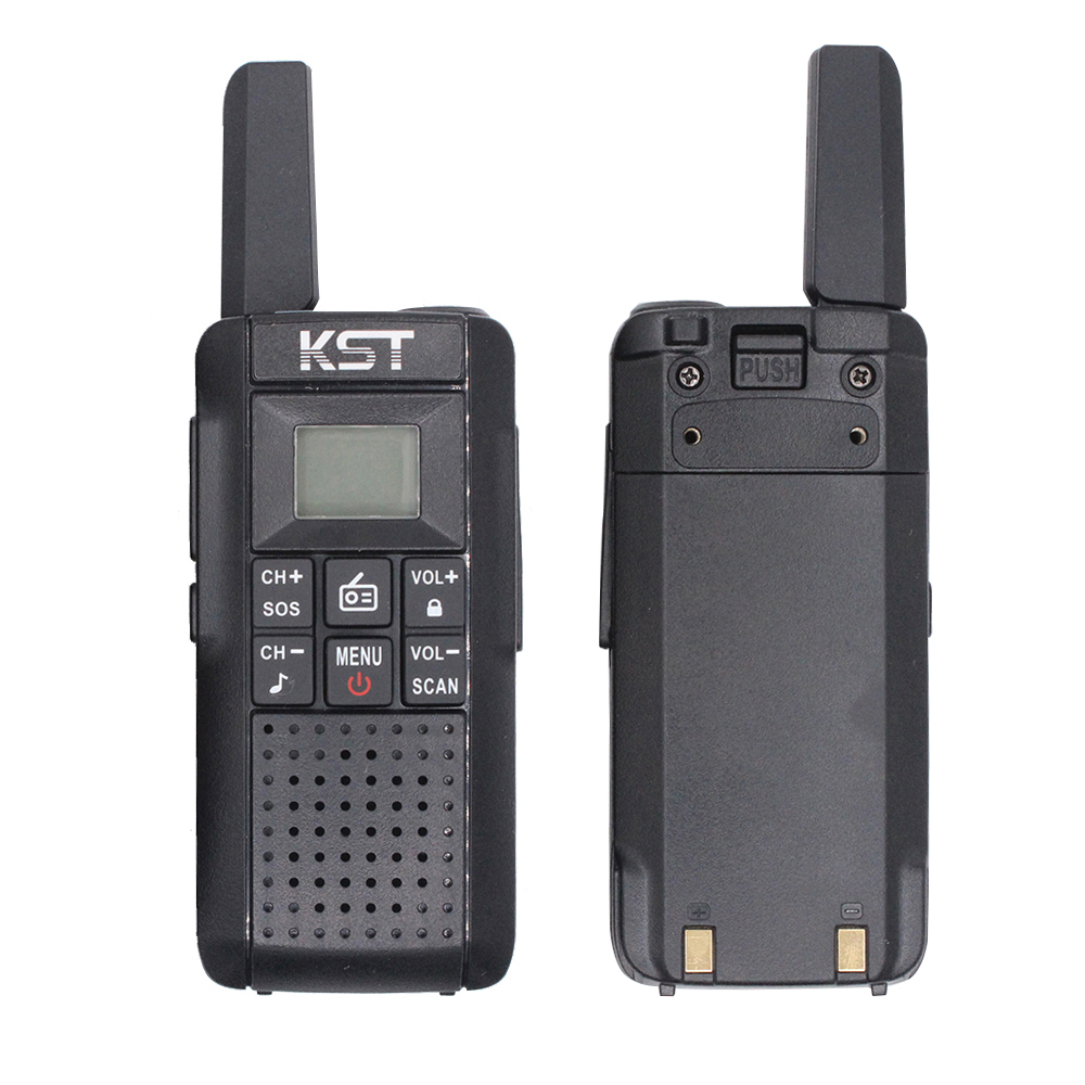 KST V2 License Free PMR446 Walkie Talkie with Rechargable Li-ion battery long range CE Certified with CTCSS DCS Private codes