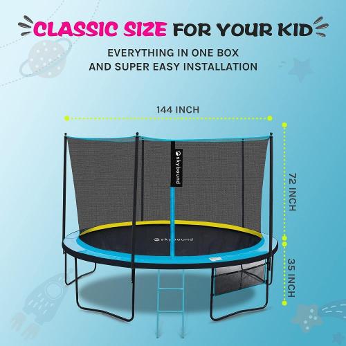 Best SkyBound Garden Trampoline 12FT Manufacturer SkyBound Garden Trampoline 12FT from China