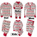 Family Christmas Matching Pajamas Set 2020 Xmas Adult Kids Pyjamas Nightwear Baby Romper Merry Christmas Family Matching Outfits