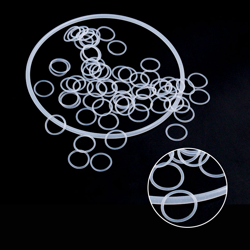 White Rubber Ring Silicone/VMQ O ring Seals 2.5mm Thickness OD8/9/10/11/12/13/14/15/16~30mm Silicon Oring Seal Gasket Washer
