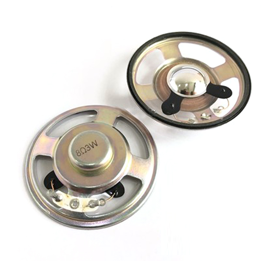 57mm waterproof speaker iron shell inner magnetic 8 ohm 3W 4 ohm 3W transparent membrane waterproof speaker Horn