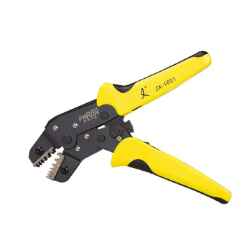 JX-1601-06 Terminal Crimping Pliers Wire Crimper 0.25-6.0mm2 AWG24-10 Ferrule Electrical Press Pliers Hand Tools