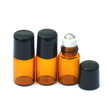 Hot 5pcs 2ml Roller Bottles Perfume Sample Roll on Bottles for Essential Oils Roll-on Refillable Deodorant Containers