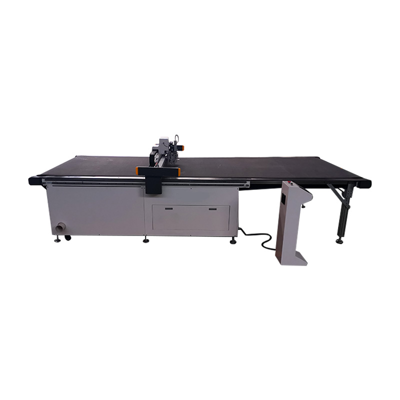 Cnc automatic garment pattern cutting table electric cloth strip cutting machine geotextile fabric cutting machine ISO certified