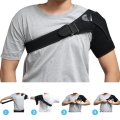 Aptoco Adjustable Men Women Sports Boxing Belt Bandage Support Back Support Shoulder Pad Brace Protector Injuries Relief Pain