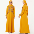 Dubai Abaya Muslim Maxi Embroidery Dress Super High Quality Abaya Long Robes Tunic Middle East Ramadan Arab Islamic Clothing
