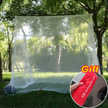 200x200x180cm Travel Camping Mosquito Net Huge Hammock Bug Net Bug-free Tarp Repellent Tent Insect Reject Canopy Bed Curtain