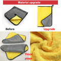 Car Wash Towel Microfiber Car Towel Cleaning Accessories 40X80cm 600GSM Auto Washer Clean Detailing Cloth Plush Cars Care Towels