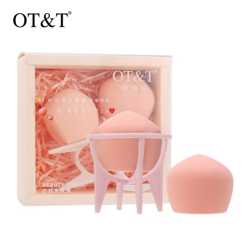 OT&T Makeup Sponge Kits Soft Puff with Makeup Sponge Holder for Liquid Foundation Cream and Powder For Face Cosmetic Tool