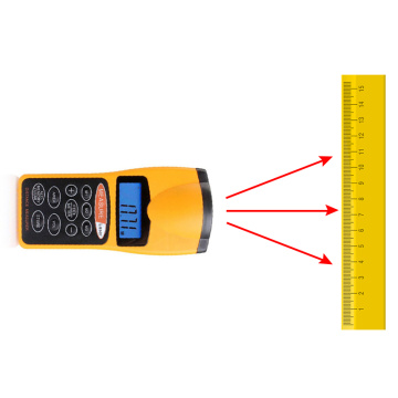 Laser Distance Meter Measurer Leveling Device Ultrasonic Range Finder Handheld Telemeter Tool measure for Home Decoration