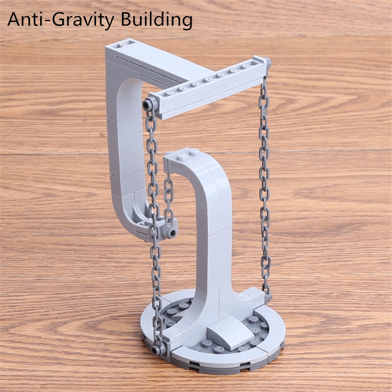 Tensegrity Sculpture Anti-Gravity Building Blocks Novel Physics Balance DIY Aircraft Carrier Bricks Kid Toy Gift Home Decoration