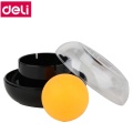 Deli 9109 Wet Hand Apparatus cute finger wetted tool for office financial analyst file arrange supply round ball desk paper mate