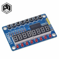 1PCS Great IT TM1638 Module Key Display For AVR Arduino New 8-Bit Digital LED Tube 8-Bit