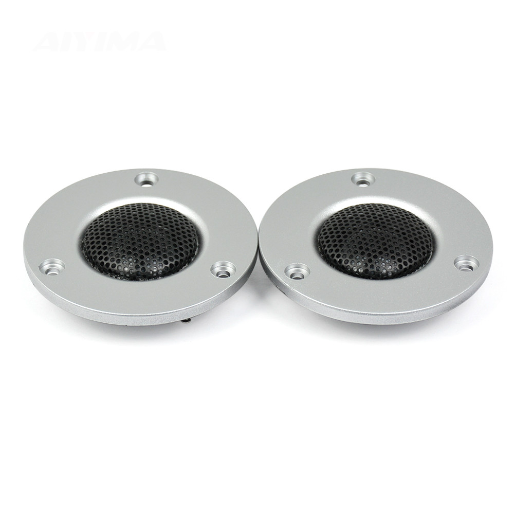 AIYIMA 2Pcs Tweeter Audio Speaker Driver Treble Horn HiFi Stereo Loudspeaker 3 Inch 4 Ohm 20W DIY Sound Speakers System