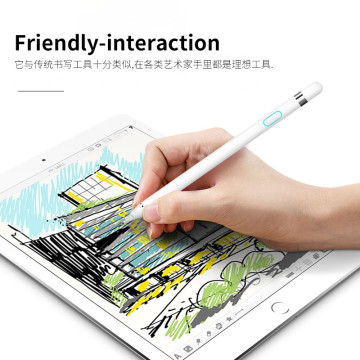 WIWU Stylus for Apple Pencil Touch Pen for iPad Pro Smooth and High-sensitive Stylus Tablet Touch Pen for iPad 2018