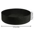 Fabric Raised Garden Bed 50 Gallons Round Planting Container Grow Bags Breathable Felt Fabric Planter Pot for Plants Nursery Pot