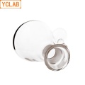 YCLAB 1000mL Iodine Flask Conical 1L Boro 3.3 Glass Wide Spout with Standard Ground Stopper Laboratory Chemistry Equipment