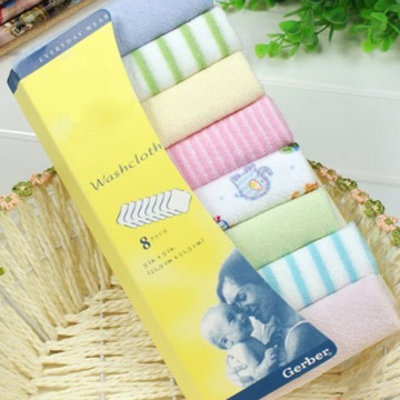 8pcs Baby Towels Scarf bath Towel Newborns Handkerchief Bathing Feeding Face Washcloth Wipe Feeding Wipe Soft Cloth Baby Care