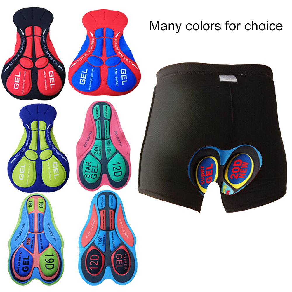 Cycling Shorts Soft Accessories Seat Pad Anti Shock Silicone Cushion Cyclists Riding Base Tights Road Bike Underwear Seat Pad