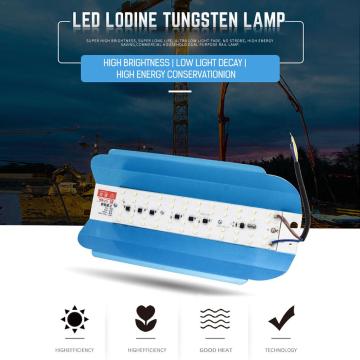 10pcs LED Iodine-Tungsten Floodlight 50W 100W LED Spotlight Reflector Site Lighting 220V LED Waterproof Lighting Garden Lamp