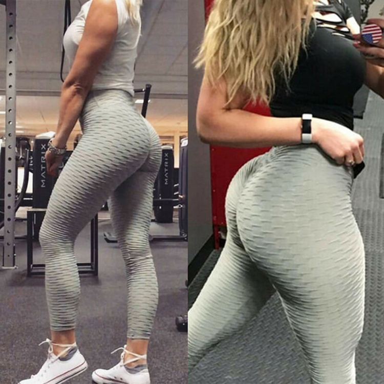 Ruched Yoga Leggings Sport Womens Fitness Pants Scrunch Bum Gym Workouts Tights High Waist Athletic Active Wear Mujer Booty Butt