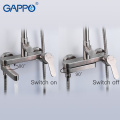 GAPPO 304 Stainless Steel Bathroom Shower Faucets Cold and Hot Water Anti-scalding bathroom Mixers