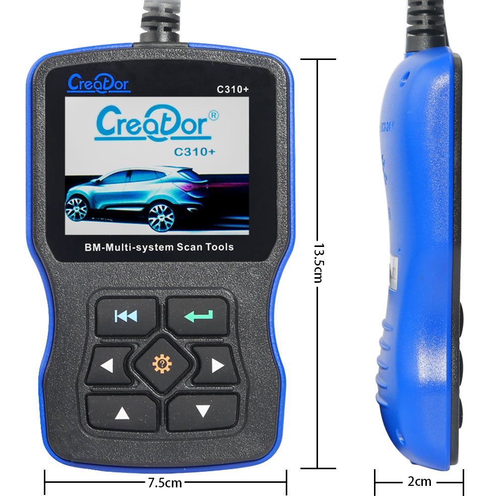 Creator C310+ For BMW/Mini Multi System Scan Tool V7.2 Online Code Scanner Free Update