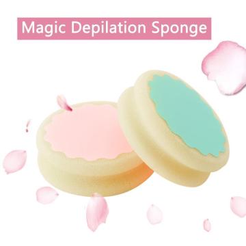 Painless Hair Removal Sponge Epilator Set Magical Leg Removal Block Soft Set Sponge Remover Hair Makeup Up Foam Arm Make To M2G5