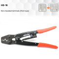 HS-16 Crimping Pliers Cable Lug Crimper Tool Bare Terminal Wire Plier Cutter 1.25-16 Square Millimeter Cutters Cutting Hand Tool