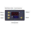 W3230 Digital Temperature Controller AC 110 220V DC 12V 24V 20A Thermostat With Heating Cooling Control Instrument LED Display