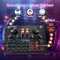 BM800 Microphone Condenser PRO Audio Mixer Live Sound Card Bluetooth USB 15 Sound Mode DSP Multiple Sound Effects 5.1Channel