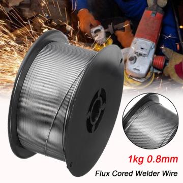 1pcs MIG Welding Wire Flux Core Wire 0.8mm 1KG Roll Self Shielded Welding Wire MIG Welding Gas And No Gas Welding Machine