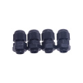 5pcs PG7 Black Cable Glands Waterproof Plastic Nylon Cable Gland Connectors Joints