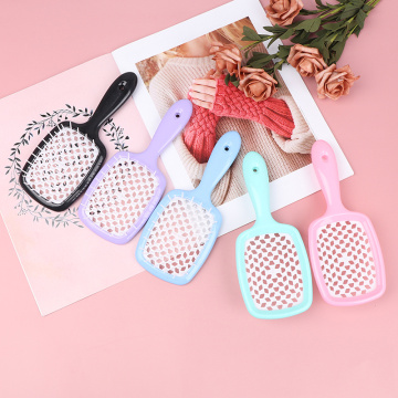 Tangle Hair Brush Salon Hair Styling Tools Large Plate Combs Massage Hair Comb Hair Brushes Girls Ponytail Comb Anti-static