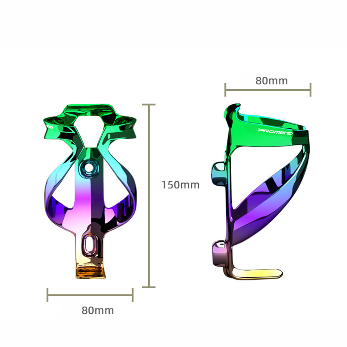 New Product Bicycle Bottle Cage Small Electroplating Plastic Water Cup Holder Bicycle Upper Water Bottle Storage Rack