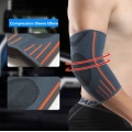 1 Pcs Breathable Compression Sleeve Elbow Brace Support Protector Arm Brace for Weightlifting Arthritis Volleyball Tennis Sports