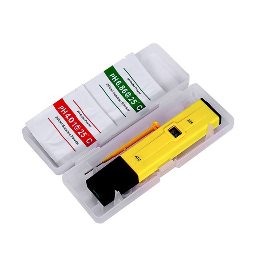 Portable Digital PH Meter Tester with TDS Meter Pen PH 0.0-14.0 PH High Accuracy for Drink Water Food Lab PH Monitor