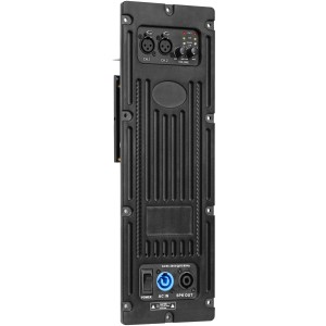 Plate amplifier for active sound system