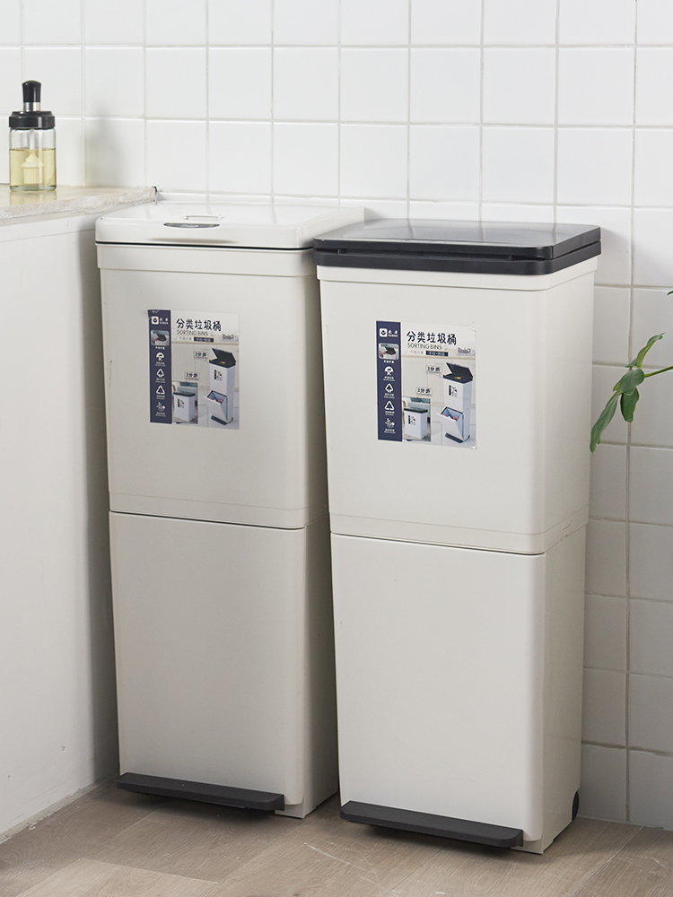 Bathroom Recycling Bin Waste Trash Bag Holder Zero Waste Trash Can Storage Bin Container Poubelle Salle De Bain Recycling Bin