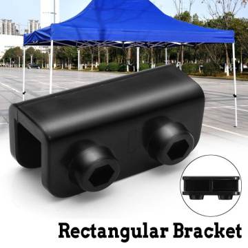 1/2/4 PCS Tent Rectangular Bracket Camping Canopy Connector Multifunction Tent Accessories Fixed Bracket Furniture