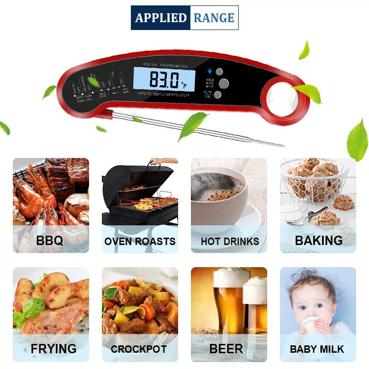 Good Cook Digital instant read meat thermometer Kitchen Cooking Meat Food Candy Thermometer Oil Deep Fry BBQ with magnet