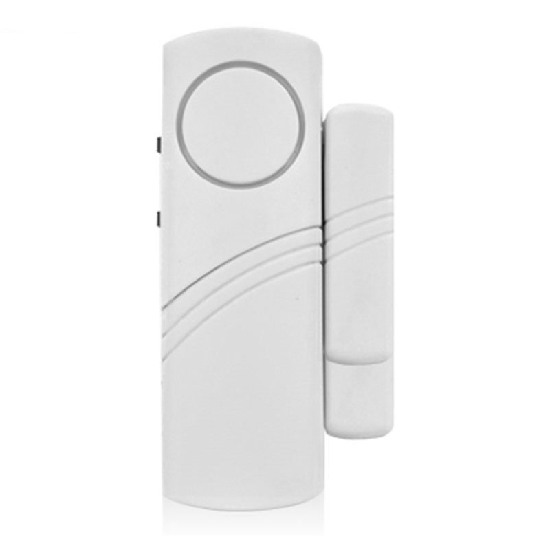 Door Window Wireless Burglar Alarm with Magnetic Sensor Home Safety Wireless Longer System Security Device White Wholesale
