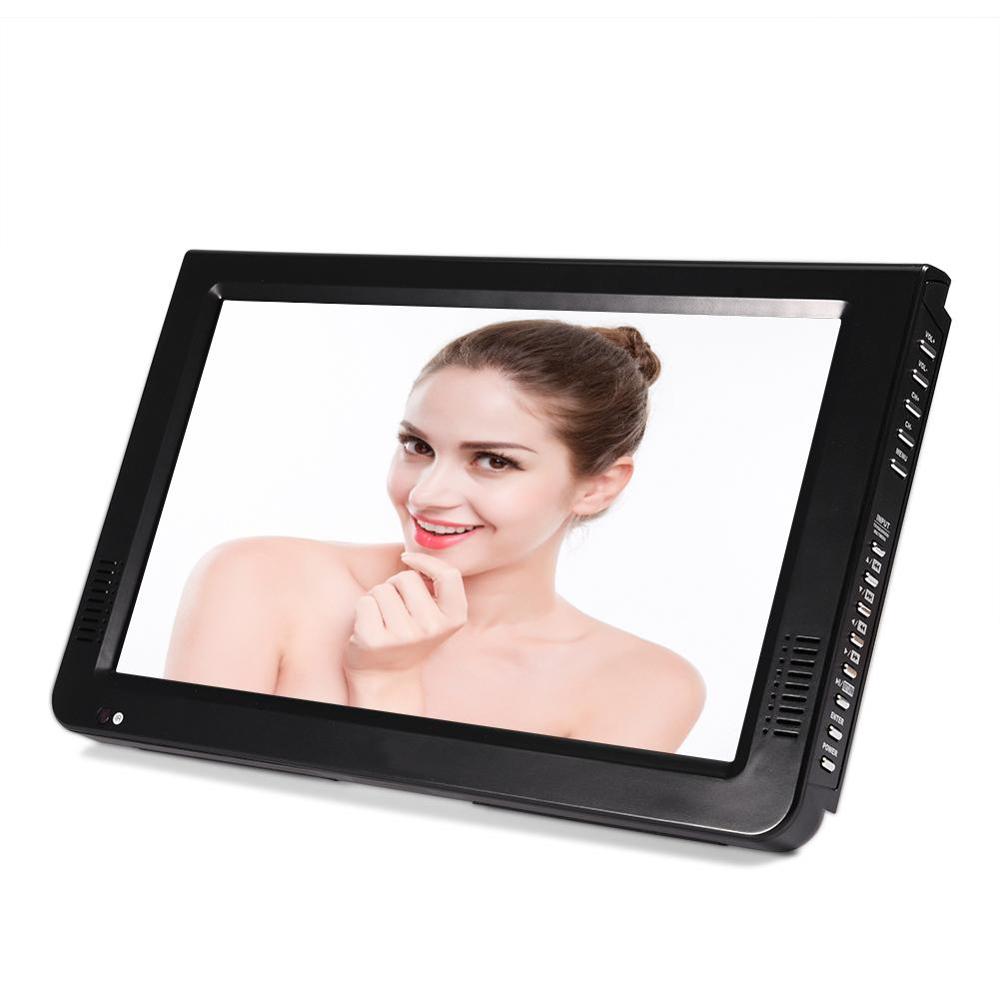 10 inch Portable TV Television DVB-T-T2 Digital Analog Television HD Resolution Portable TV Memory Card USB Audio Video Car